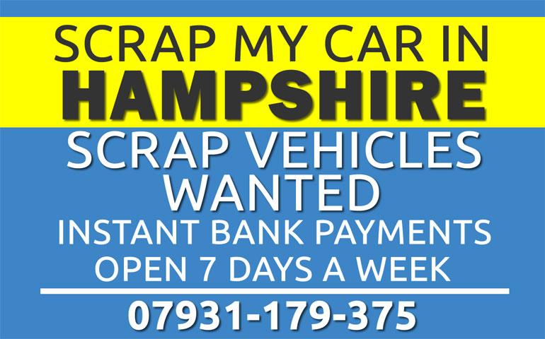 Scrap Your Car in Hampshire